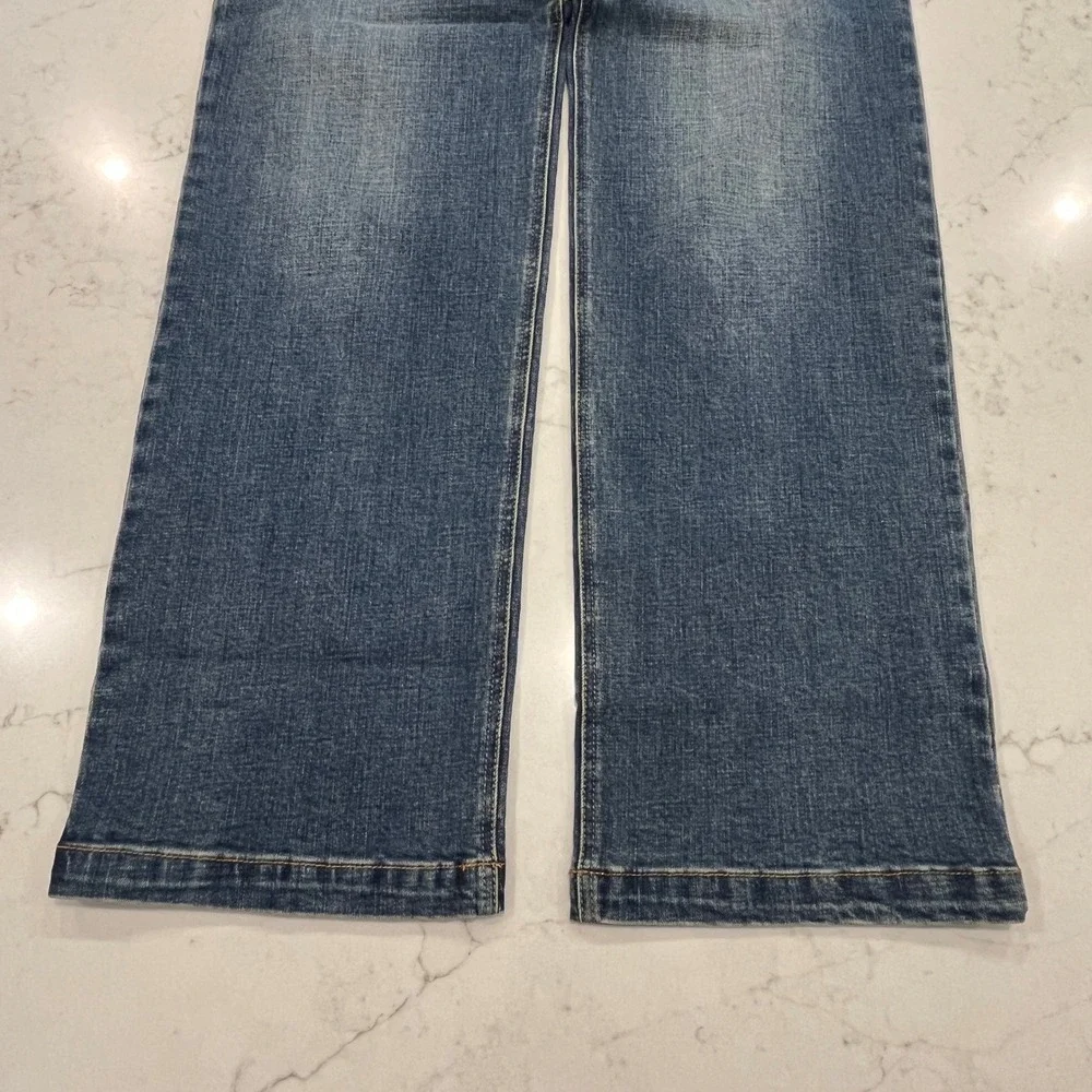 Prana NEW Axiom Jeans Mens 32 x32 Blue Denim Straight Leg Organic Cotton Stretch